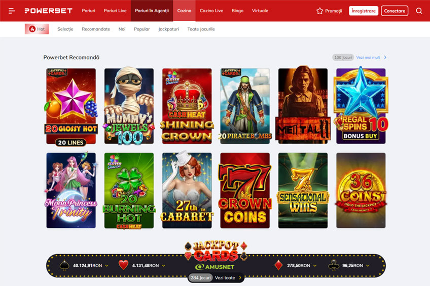 Cazinou online Powerbet