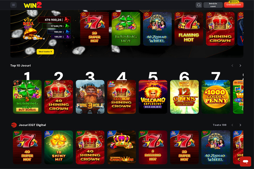 Bonus de bun venit la Win2